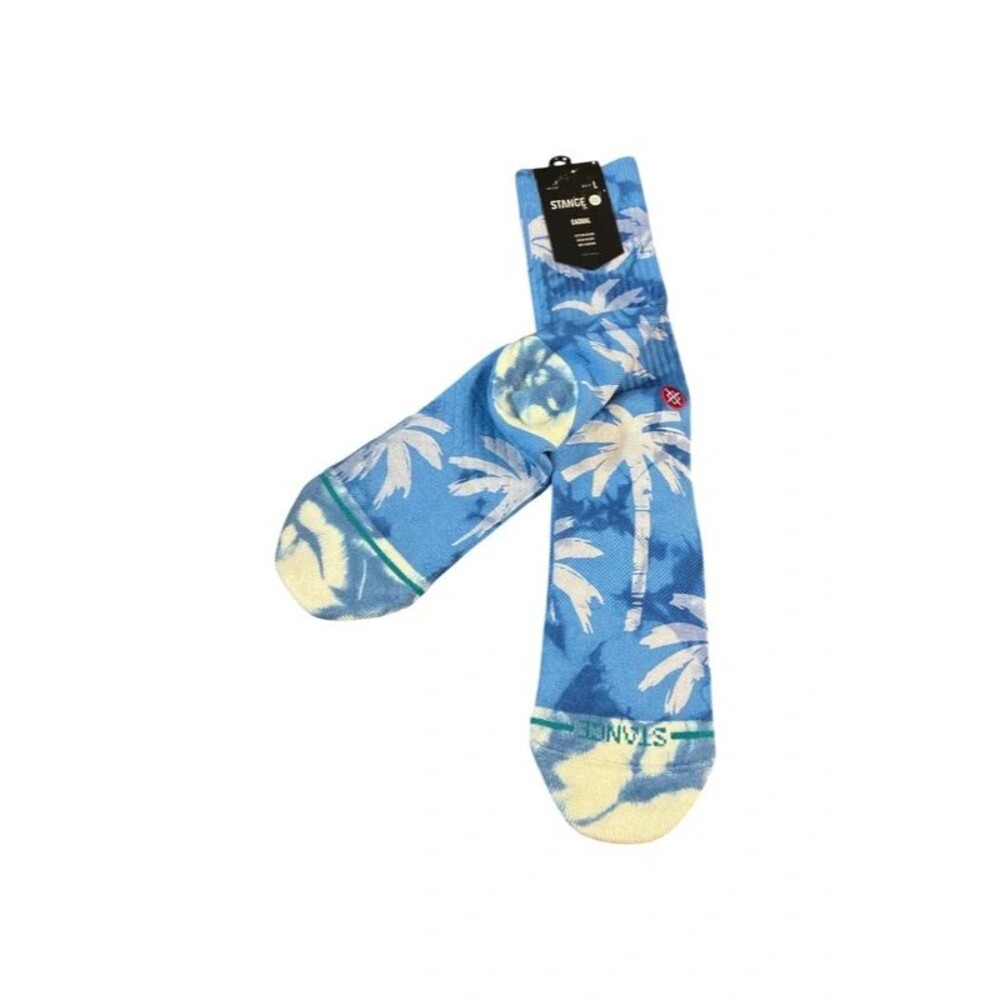 Stance casual cotton blend crew socks Large